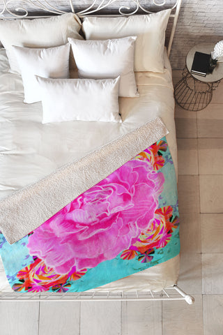 Hadley Hutton Spring Spring Collection 5 Fleece Throw Blanket