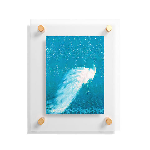 Hadley Hutton Starry Night Peacock Floating Acrylic Print