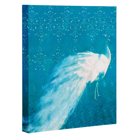 Hadley Hutton Starry Night Peacock Art Canvas