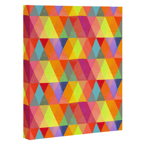 Hadley Hutton Triangular Diamonds 1 Art Canvas