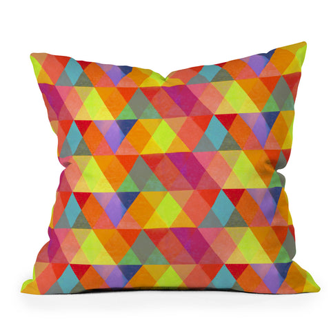 Hadley Hutton Triangular Diamonds 1 Throw Pillow