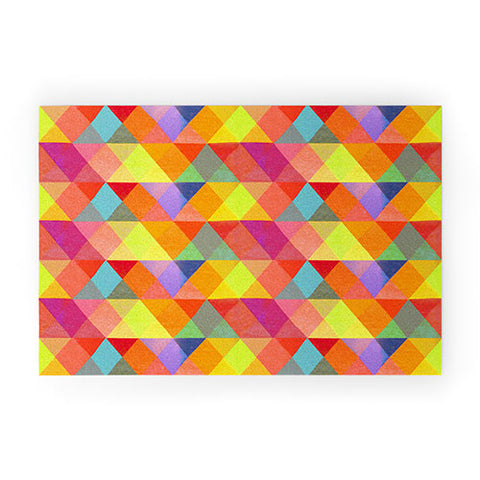 Hadley Hutton Triangular Diamonds 1 Welcome Mat