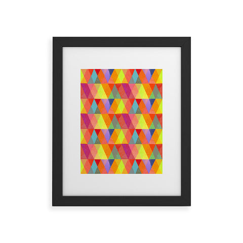 Hadley Hutton Triangular Diamonds 1 Framed Art Print