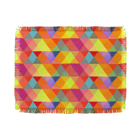 Hadley Hutton Triangular Diamonds 1 Throw Blanket