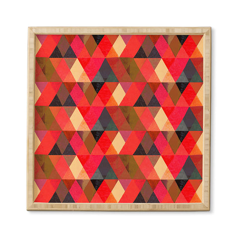 Hadley Hutton Triangular Diamonds 3 Framed Wall Art