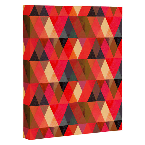 Hadley Hutton Triangular Diamonds 3 Art Canvas
