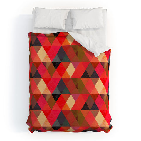 Hadley Hutton Triangular Diamonds 3 Duvet Cover