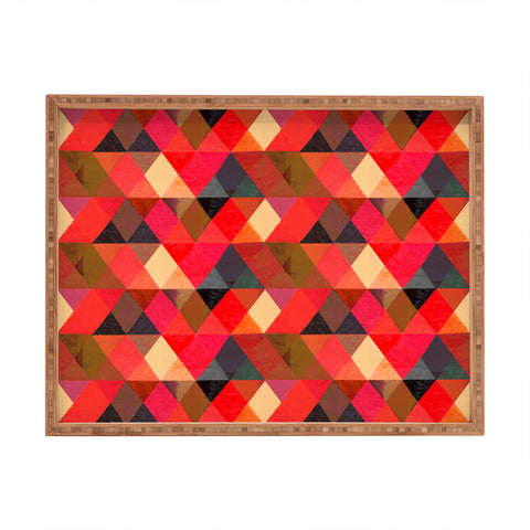 Hadley Hutton Triangular Diamonds 3 Rectangular Tray