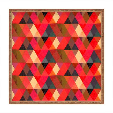 Hadley Hutton Triangular Diamonds 3 Square Tray