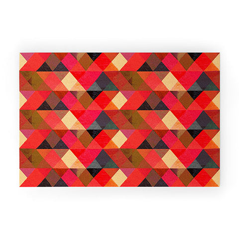 Hadley Hutton Triangular Diamonds 3 Welcome Mat