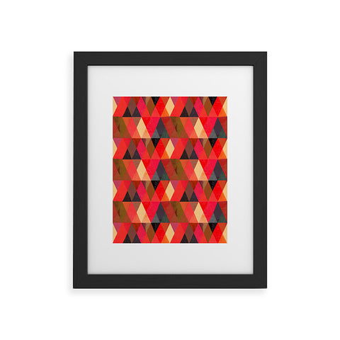Hadley Hutton Triangular Diamonds 3 Framed Art Print