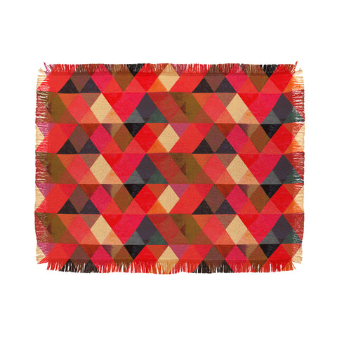 Hadley Hutton Triangular Diamonds 3 Throw Blanket
