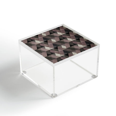 Hadley Hutton Triangular Diamonds 4 Acrylic Box