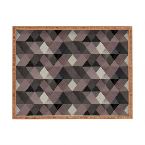 Hadley Hutton Triangular Diamonds 4 Rectangular Tray