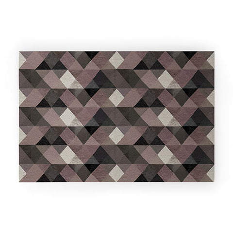 Hadley Hutton Triangular Diamonds 4 Welcome Mat