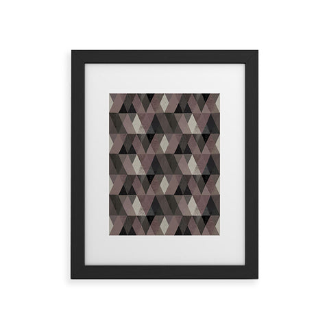 Hadley Hutton Triangular Diamonds 4 Framed Art Print
