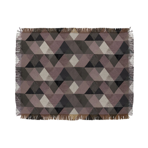 Hadley Hutton Triangular Diamonds 4 Throw Blanket