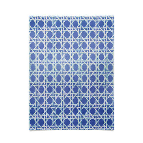 Hadley Hutton Woven Blue Poster