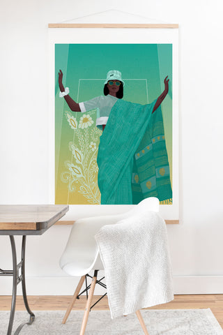 Hanifa Abdul Hameed Call Me Pretty Art Print And Hanger