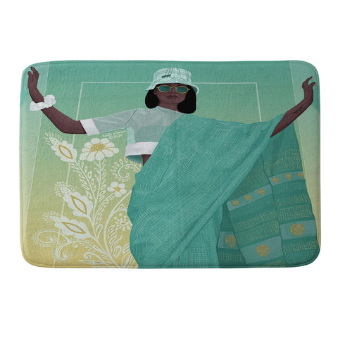 Hanifa Abdul Hameed Call Me Pretty Memory Foam Bath Mat