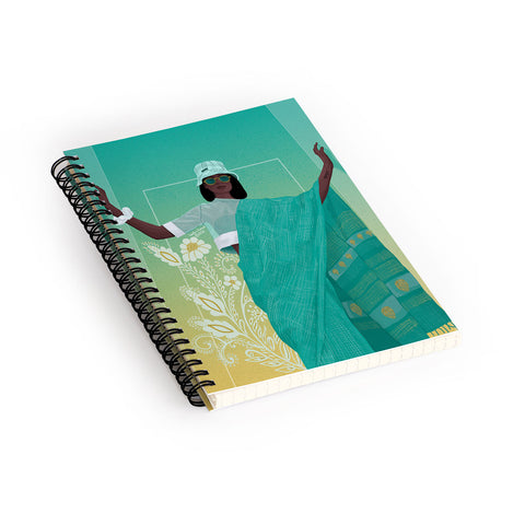 Hanifa Abdul Hameed Call Me Pretty Spiral Notebook