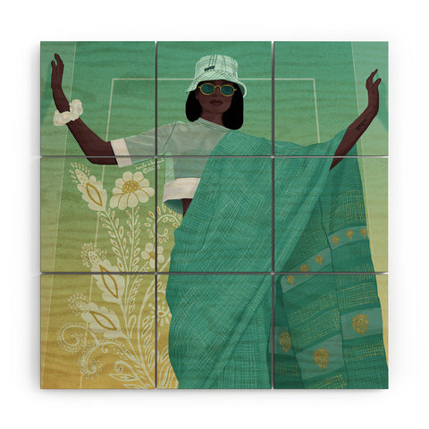 Hanifa Abdul Hameed Call Me Pretty Wood Wall Mural