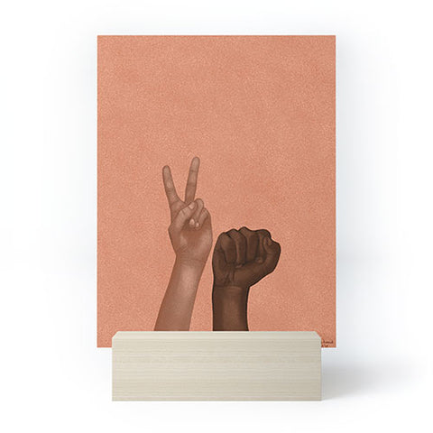 Hanifa Abdul Hameed Justice Mini Art Print