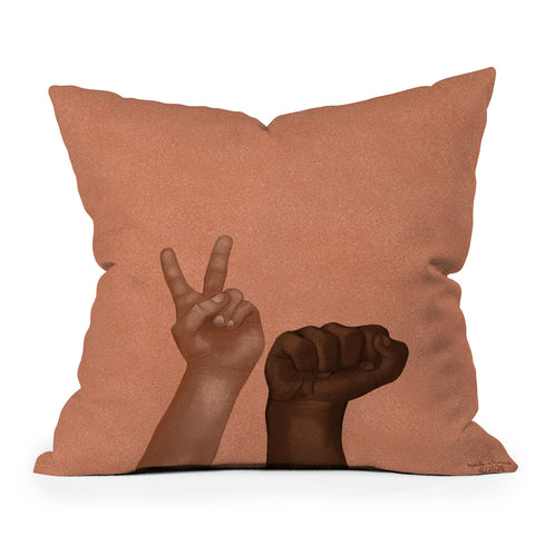 Hanifa Abdul Hameed Justice Throw Pillow