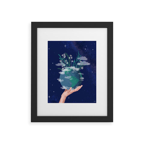 Hanifa Abdul Hameed Mother Earth Framed Art Print