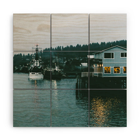 Hannah Kemp Astoria Wood Wall Mural