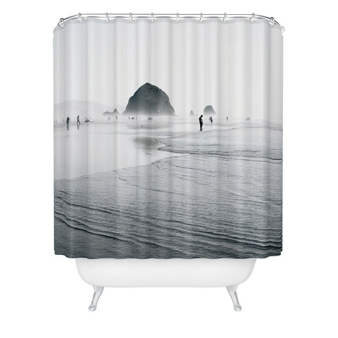 Hannah Kemp Cannon Beach Shower Curtain