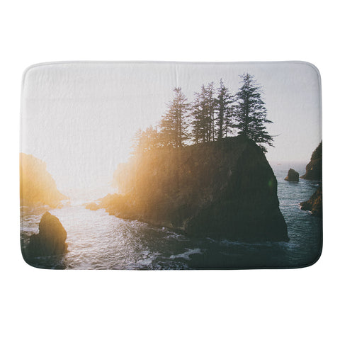 Hannah Kemp Coastal Sunset 1 Memory Foam Bath Mat