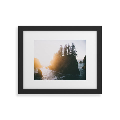 Hannah Kemp Coastal Sunset 1 Framed Art Print