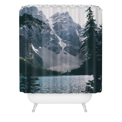 Hannah Kemp Moraine Lake Shower Curtain