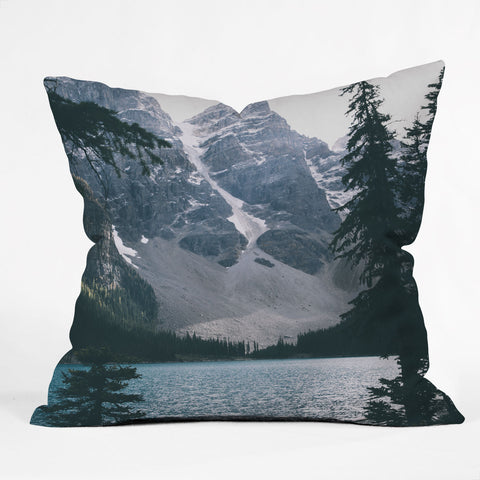 Hannah Kemp Moraine Lake Throw Pillow
