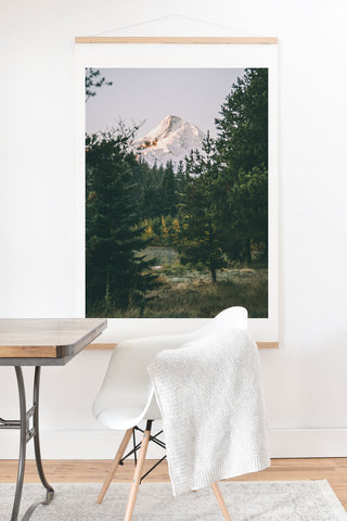 Hannah Kemp Mount Hood XV Art Print And Hanger
