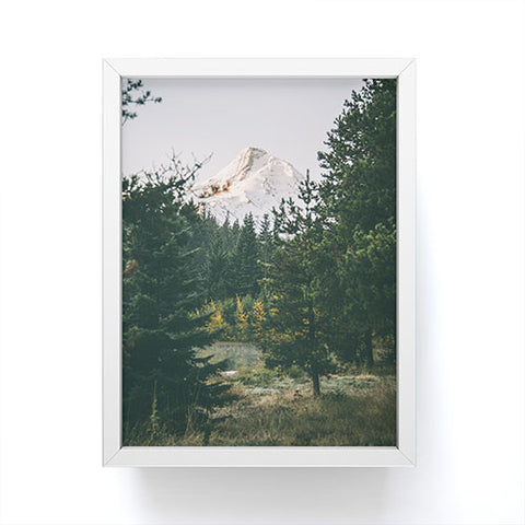 Hannah Kemp Mount Hood XV Framed Mini Art Print
