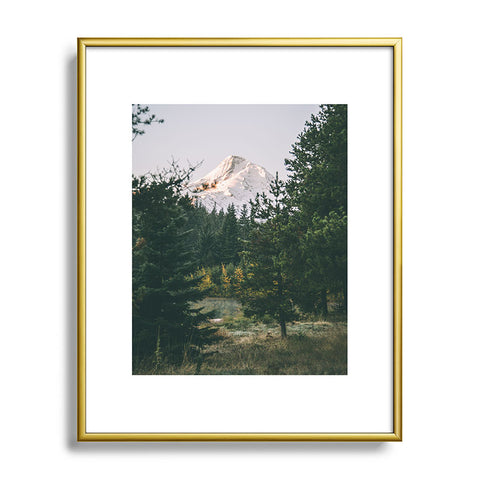 Hannah Kemp Mount Hood XV Metal Framed Art Print
