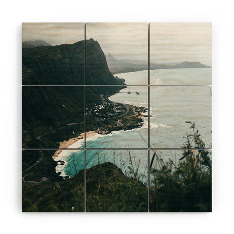 Hannah Kemp Oahu II Wood Wall Mural