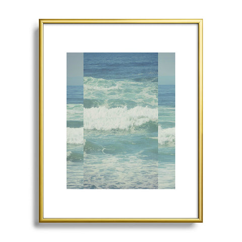 Hannah Kemp Ocean 2 Metal Framed Art Print