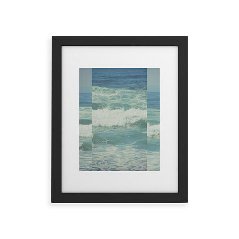 Hannah Kemp Ocean 2 Framed Art Print