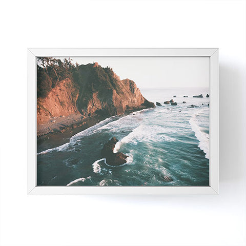 Hannah Kemp Oregon Coast V Framed Mini Art Print