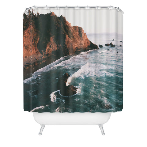 Hannah Kemp Oregon Coast V Shower Curtain