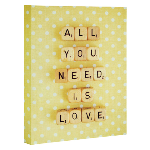 Happee Monkee All You Need Is Love 1 Art Canvas