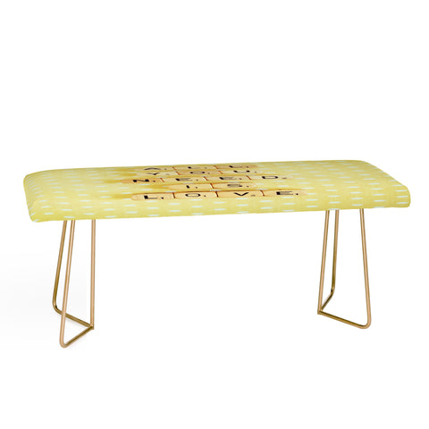 Happee Monkee All You Need Is Love 1 Bench