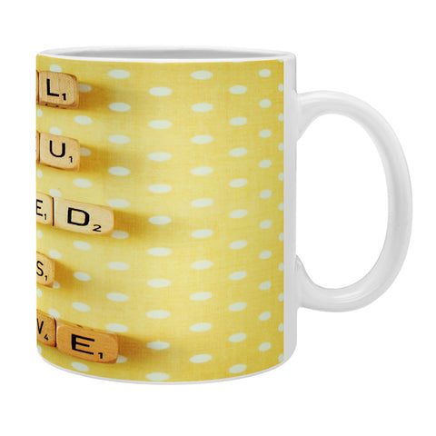 Happee Monkee All You Need Is Love 1 Coffee Mug