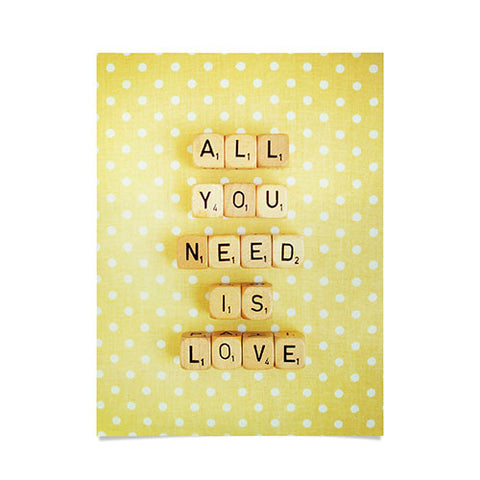 Happee Monkee All You Need Is Love 1 Poster