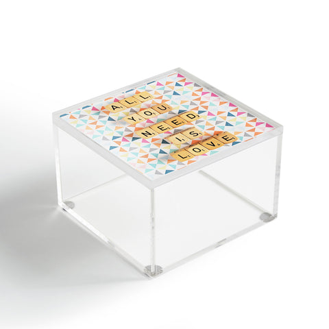 Happee Monkee All You Need Is Love 2 Acrylic Box