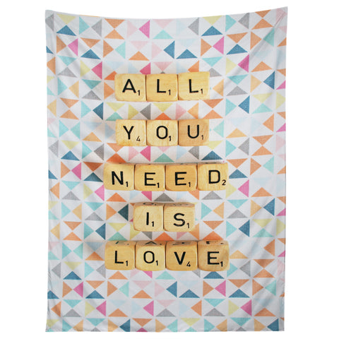 Happee Monkee All You Need Is Love 2 Tapestry