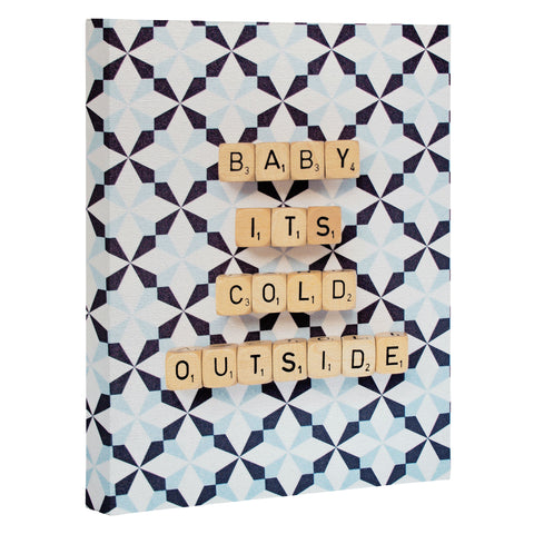 Happee Monkee Baby Its Cold Outside Art Canvas